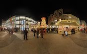 Weihnachtsmarkt Dortmund - Platz von Netanya