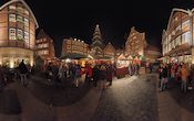 Weihnachtsmarkt M�nster - Weihnachtsdorf am Kiepenkerl