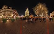 Finnisches Weihnachtsdorf auf dem Ballhofplatz